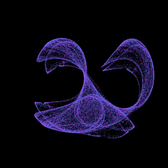 Attractors — Strange attractors: chaotic trajectories that never repeat, yet stay confined to fractal structures: order within disorder.