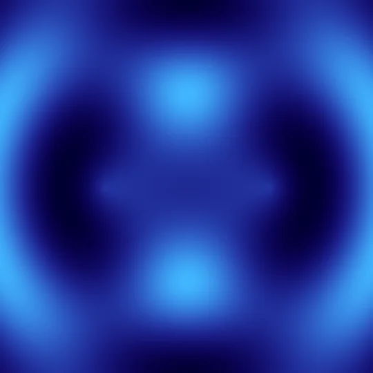 Interferenza — Circular waves adding and cancelling. Where crests meet, bright fringes; where they oppose, silent nodes.